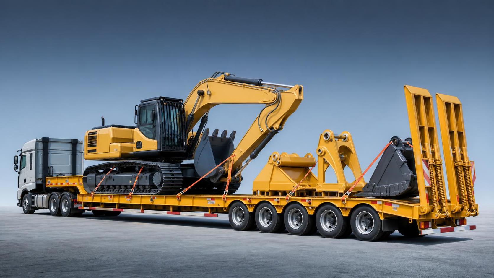 What Load Conditions Make a Flatbed Semi-Trailer the Better Choice for Machinery Transport?