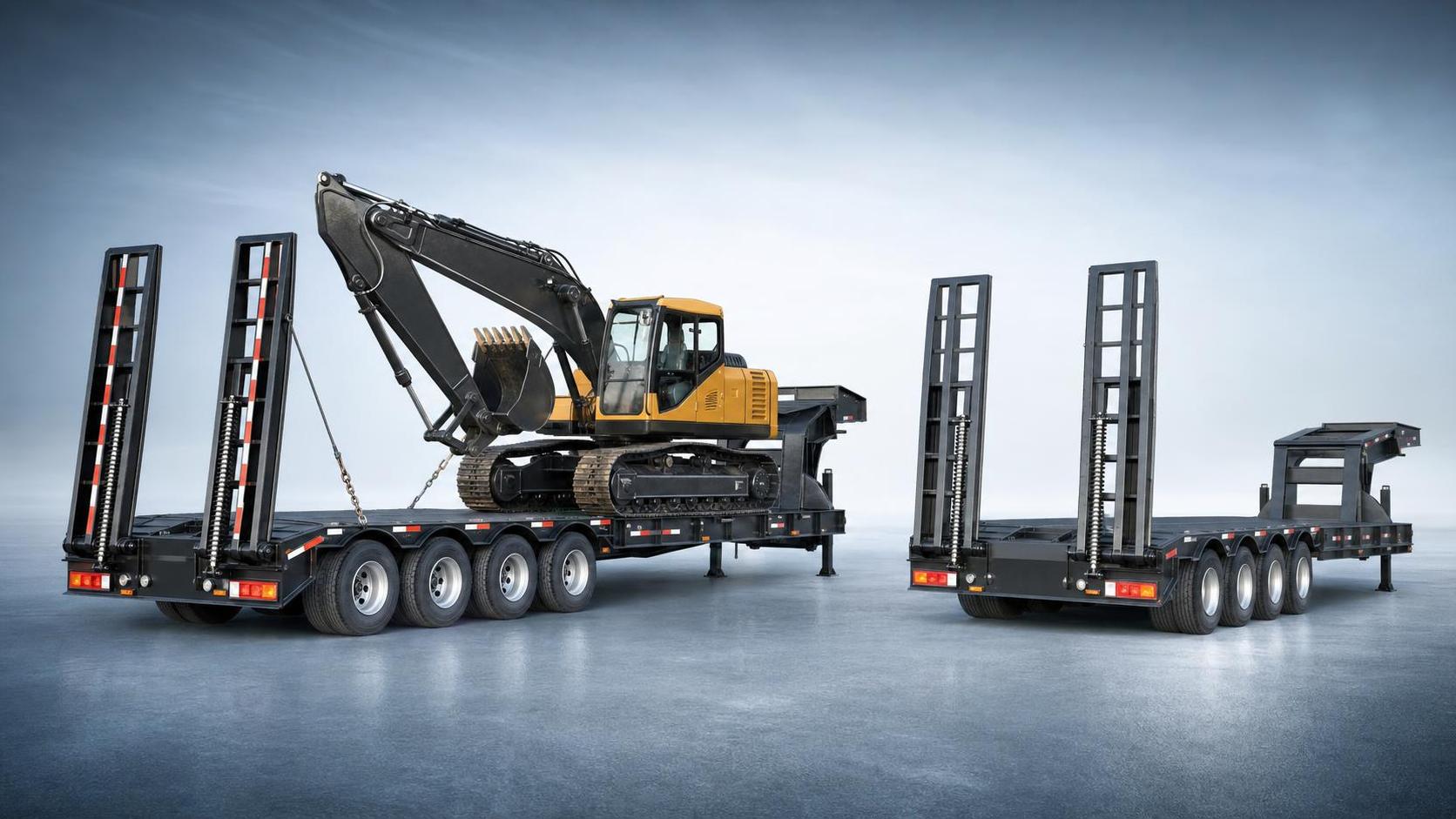 Low Plate Trailer vs Flatbed: Which Is Better for Heavy Equipment Transport