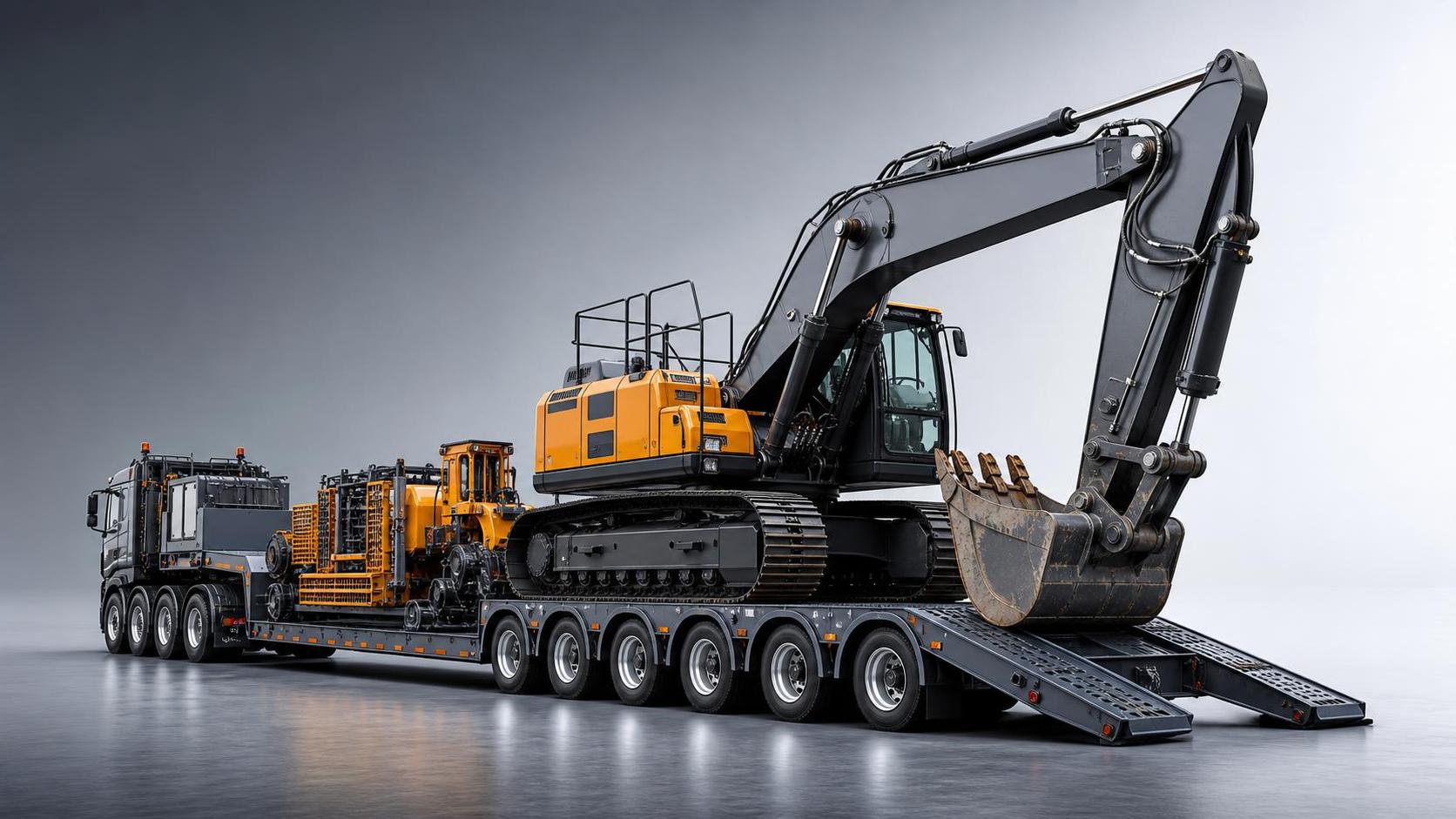 When a Low Plate Trailer Reduces Loading Risk for Tall and Heavy Machinery When a Low Plate Trailer Reduces Loading Risk for Tall and Heavy Machinery