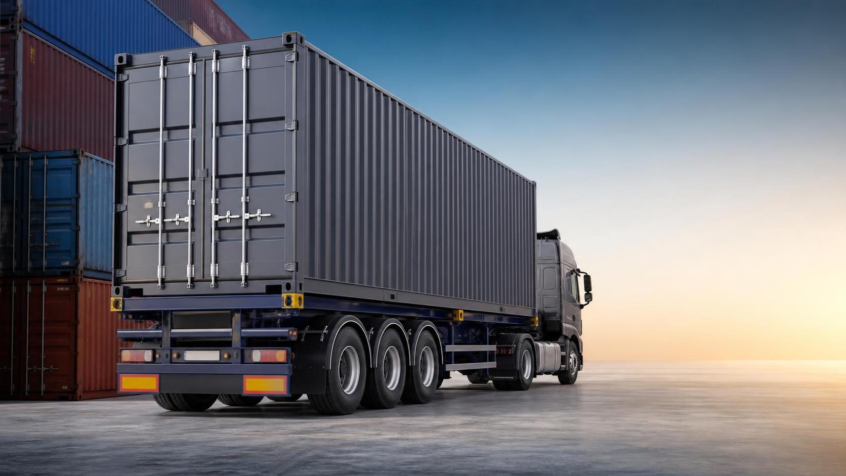 What cargo fits best on a skeleton container semi-trailer? What cargo fits best on a skeleton container semi-trailer?