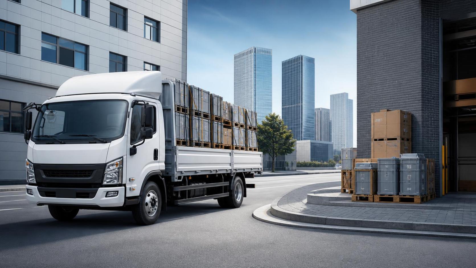 Can a 4_2 cargo truck handle mixed urban delivery routes efficiently?