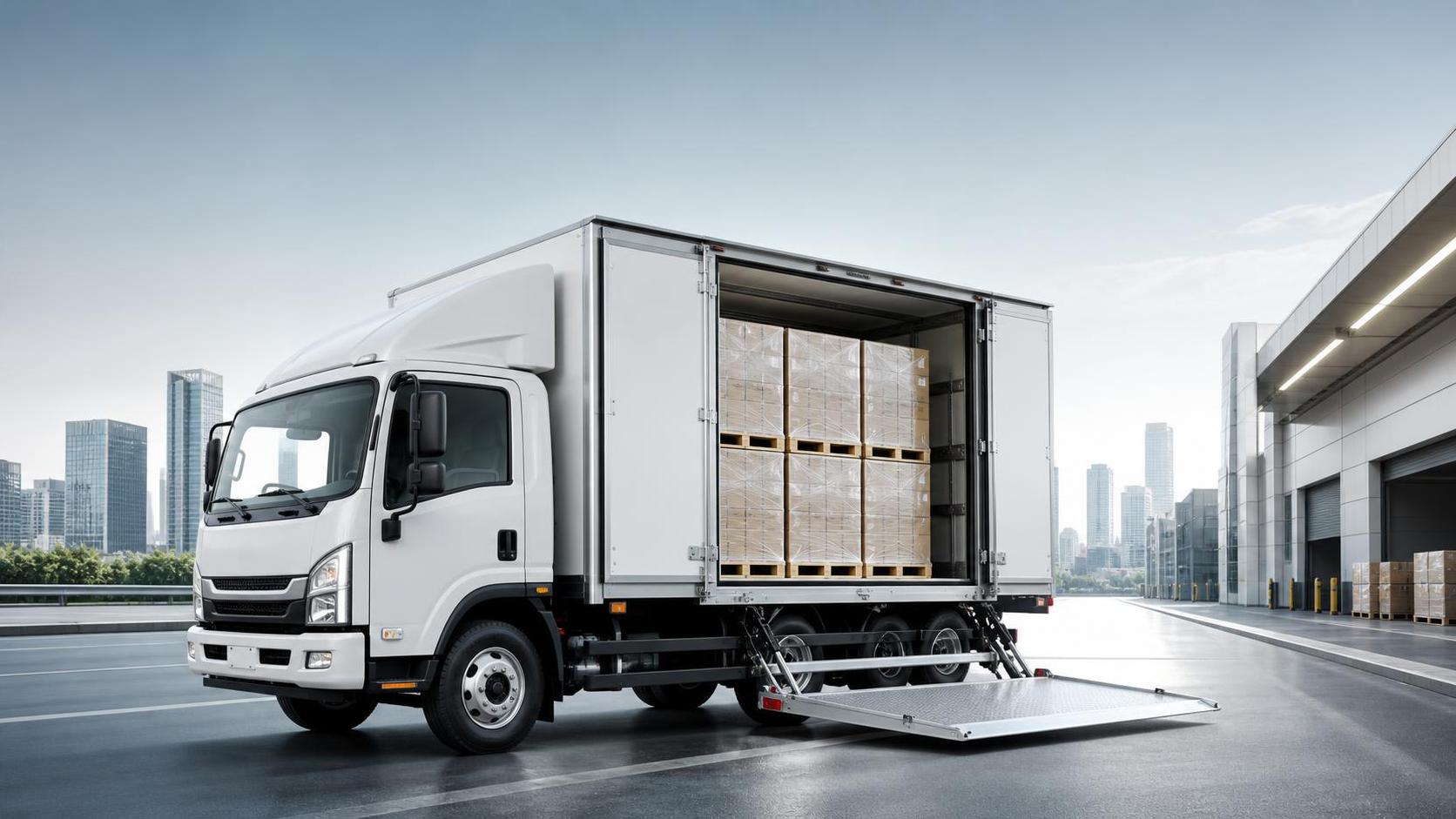 How much payload can a 4_2 cargo truck handle on urban delivery routes
