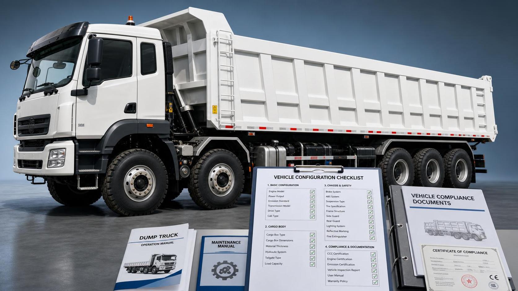 What should be checked in a Cangshan vehicle configuration list?