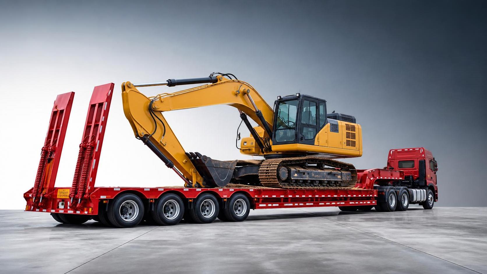 What to check first when choosing a low plate for heavy equipment transport