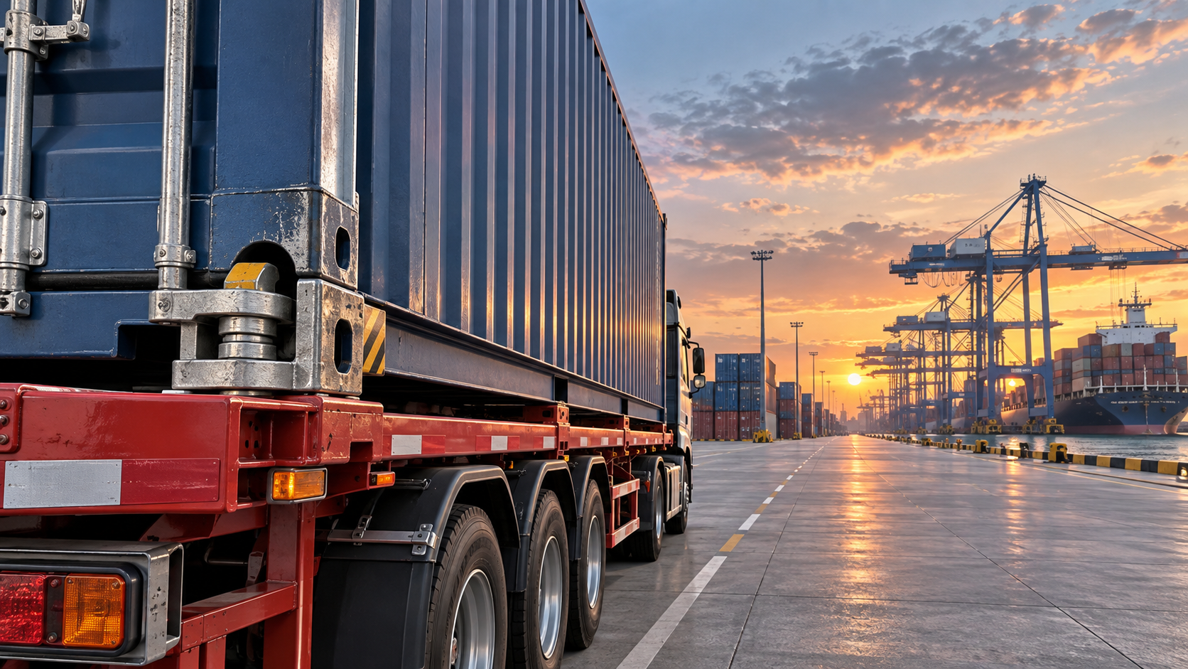 When does a Flatbed Semi-Trailer need twist locks for the load?