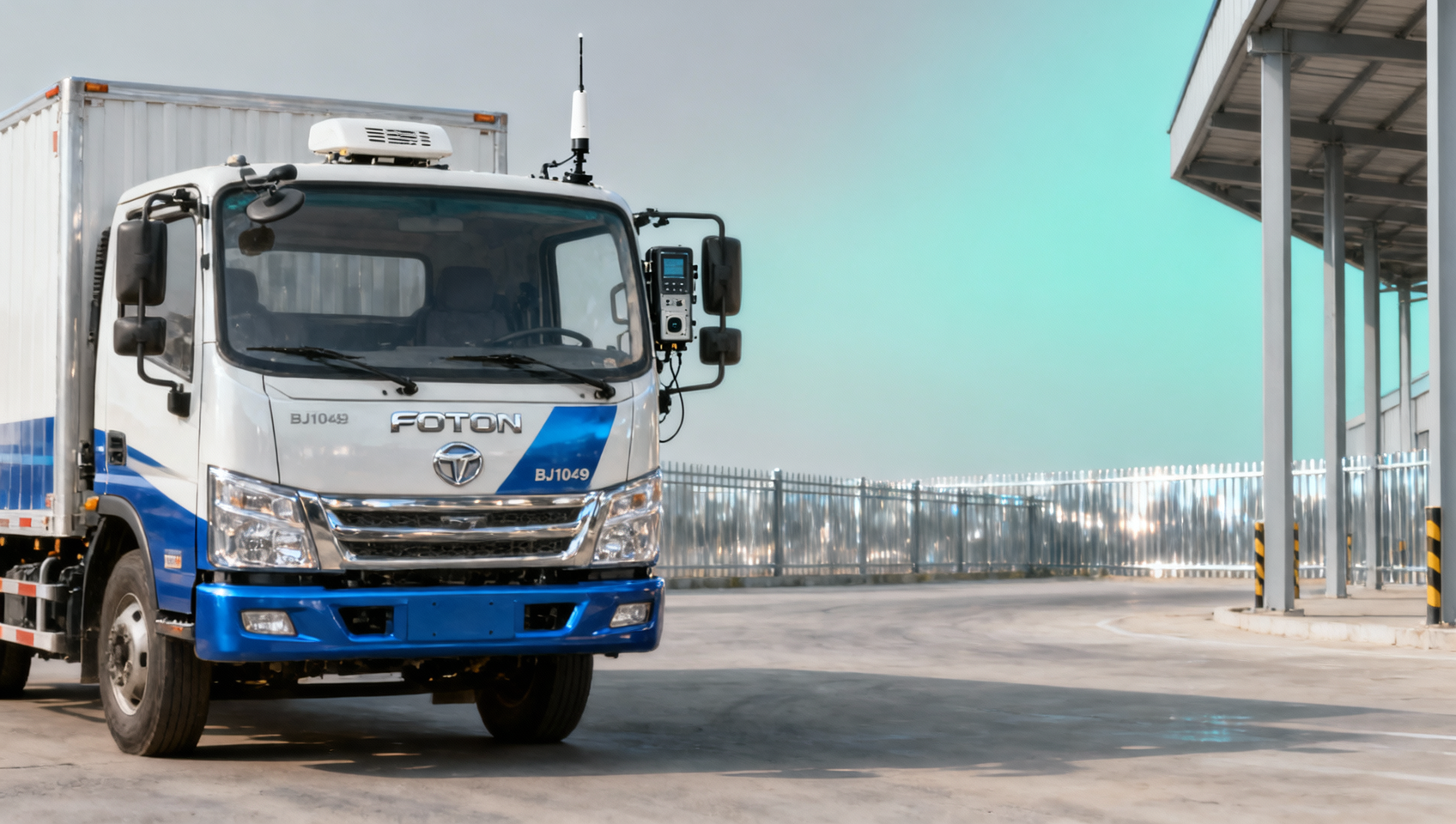 FOTON light-duty trucks from Shandong Livol: Are factory-installed telematics supported overseas?