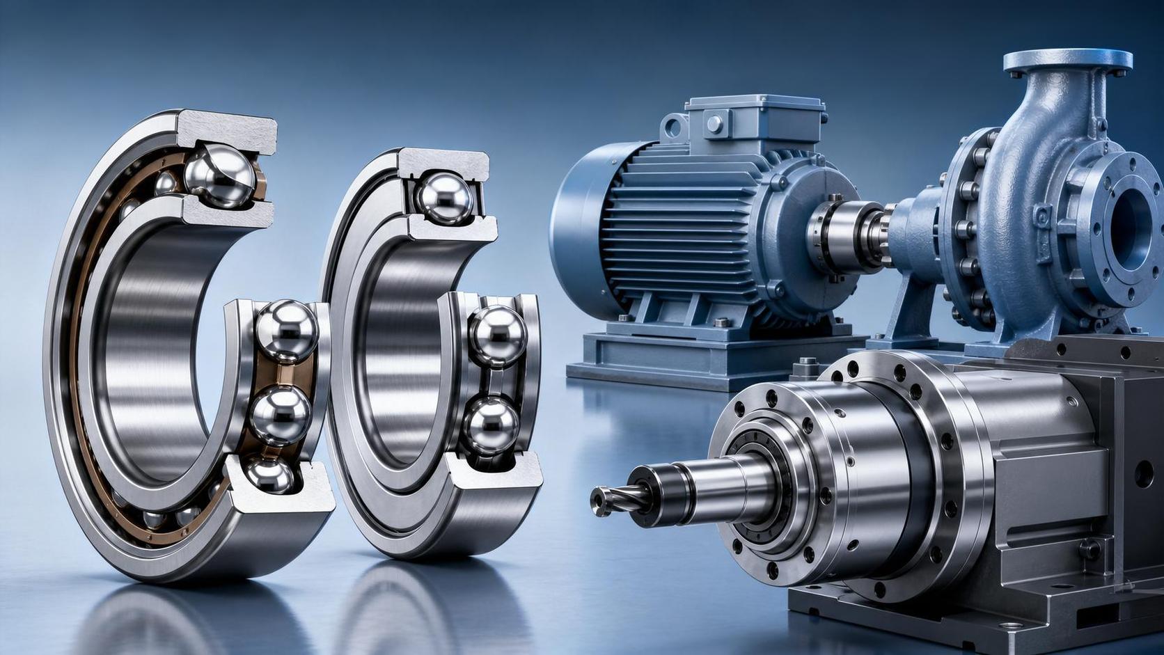 Angular Contact Ball Bearings vs Deep Groove Bearings for Combined Loads
