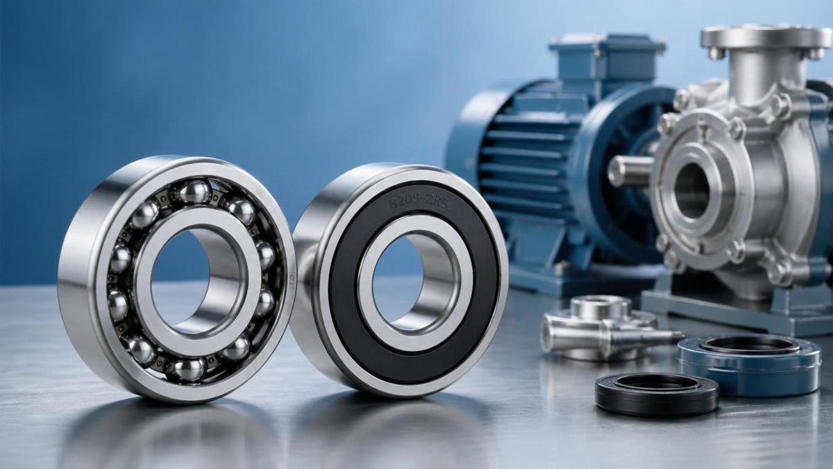 Open vs Sealed Deep Groove Ball Bearings