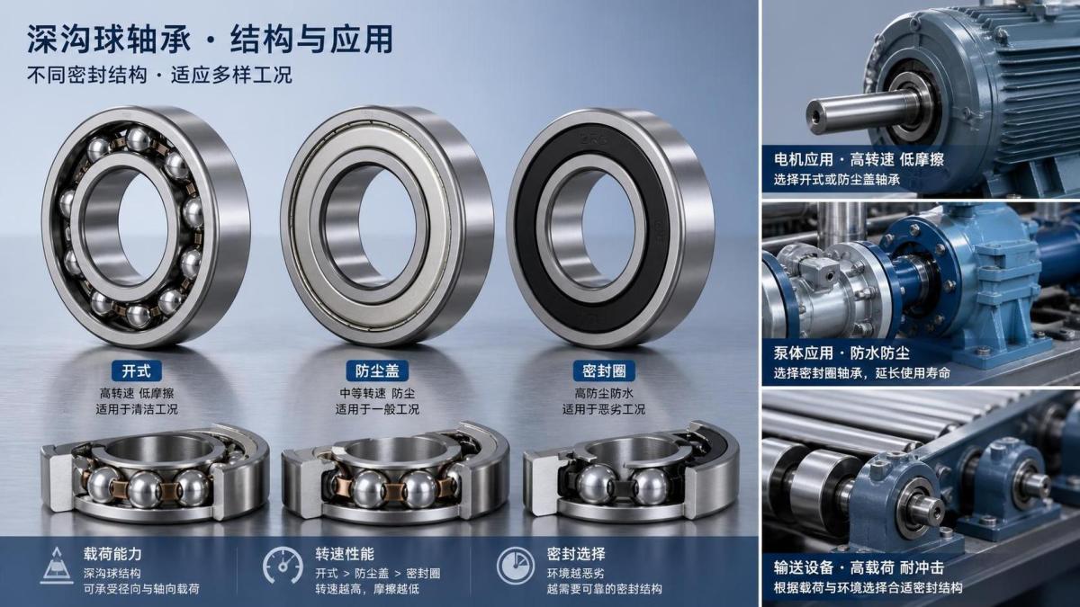 How to Choose Deep Groove Ball Bearings