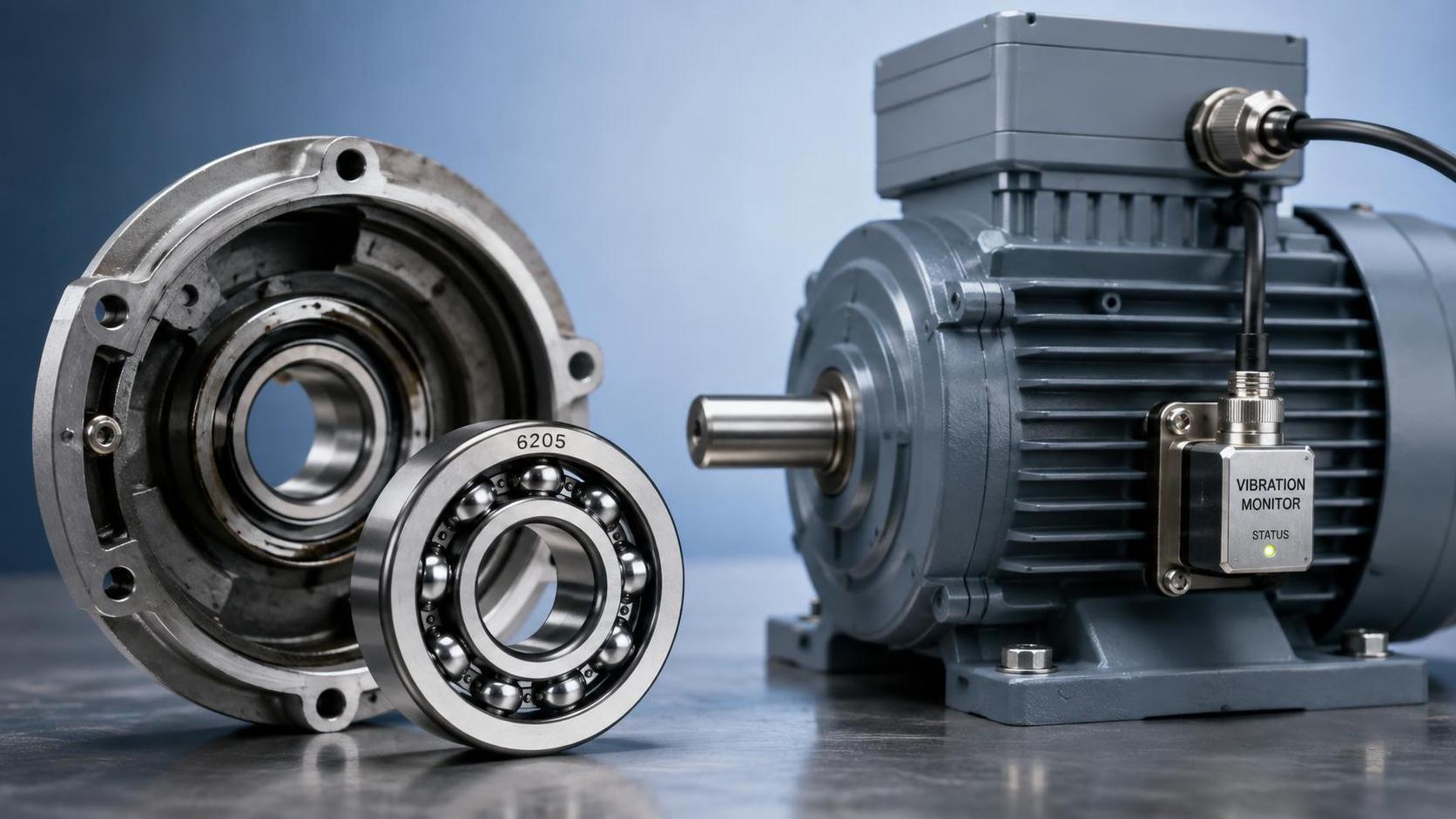 When to replace a noisy 6205 bearing for electric motor When to replace a noisy 6205 bearing for electric motor