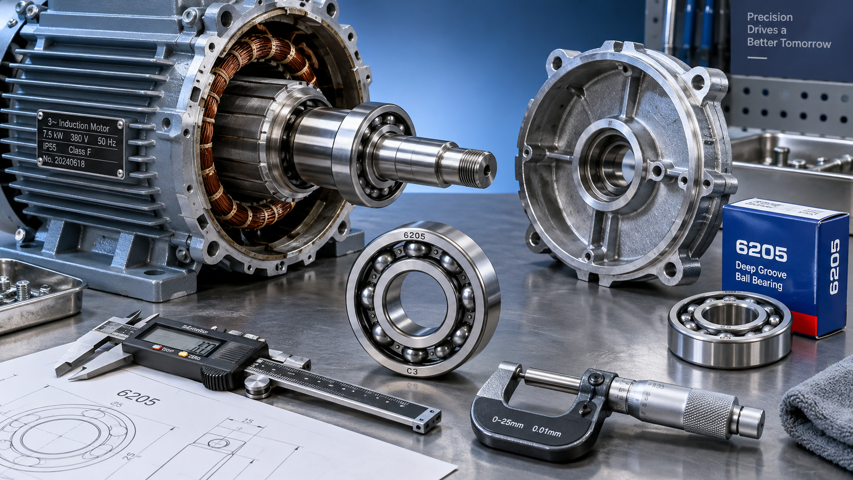 Low-Cost vs Premium 6205 Bearings: Evaluating Motor Replacement Costs Low-Cost vs Premium 6205 Bearings: Evaluating Motor Replacement Costs