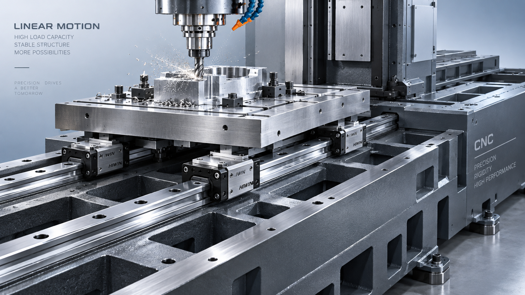 Choosing a HIWIN Linear Slider for CNC Axes: Load, Rigidity, and Space Choosing a HIWIN Linear Slider for CNC Axes: Load, Rigidity, and Space