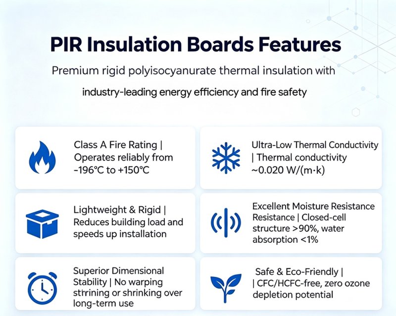 PIR Pre-Insulated Duct Boards