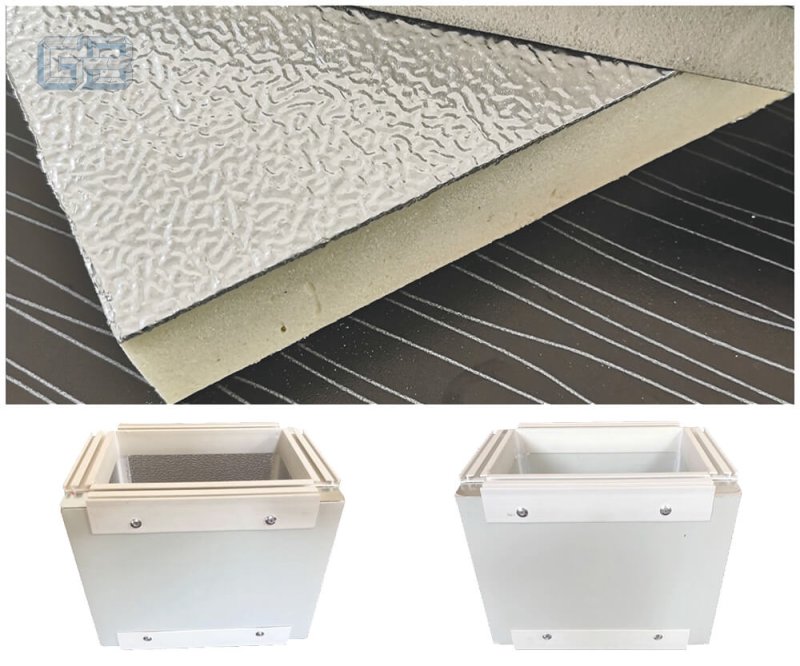 PIR Pre-Insulated Duct Panels High-Performance Polyisocyanurate (PIR) HVAC Duct Board