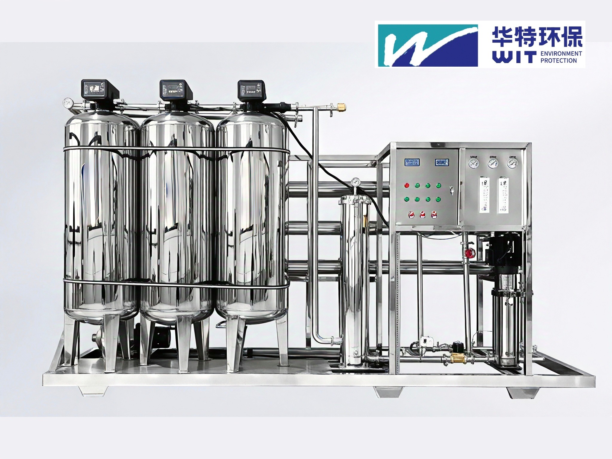 Industrial & Commercial Water Purification Treatment Equipment (Skidmounted Integrated Type)