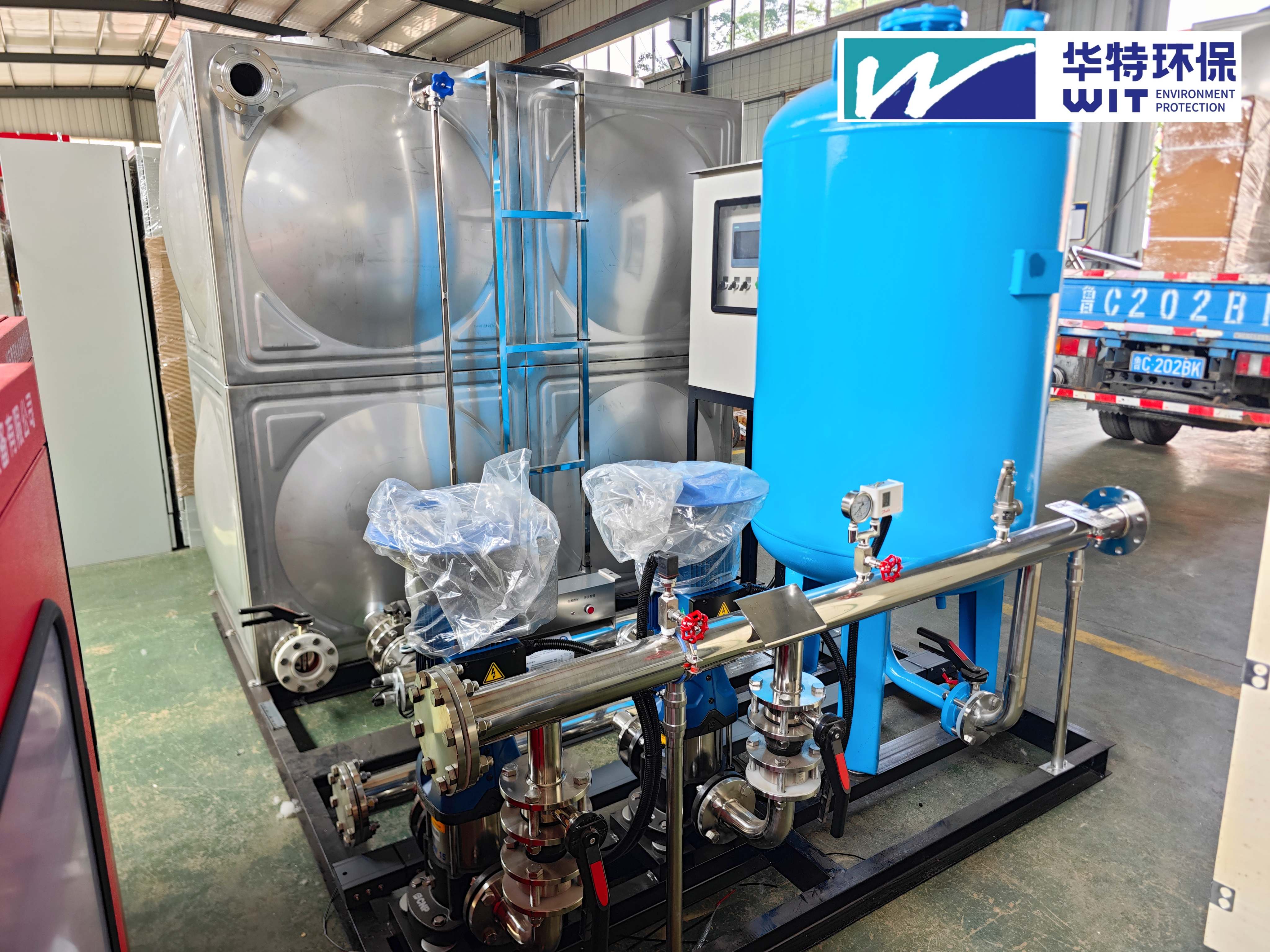 04 Variable Frequency Constant Pressure Water Supply Equipment - Integrated Skid-Mounted Equipment