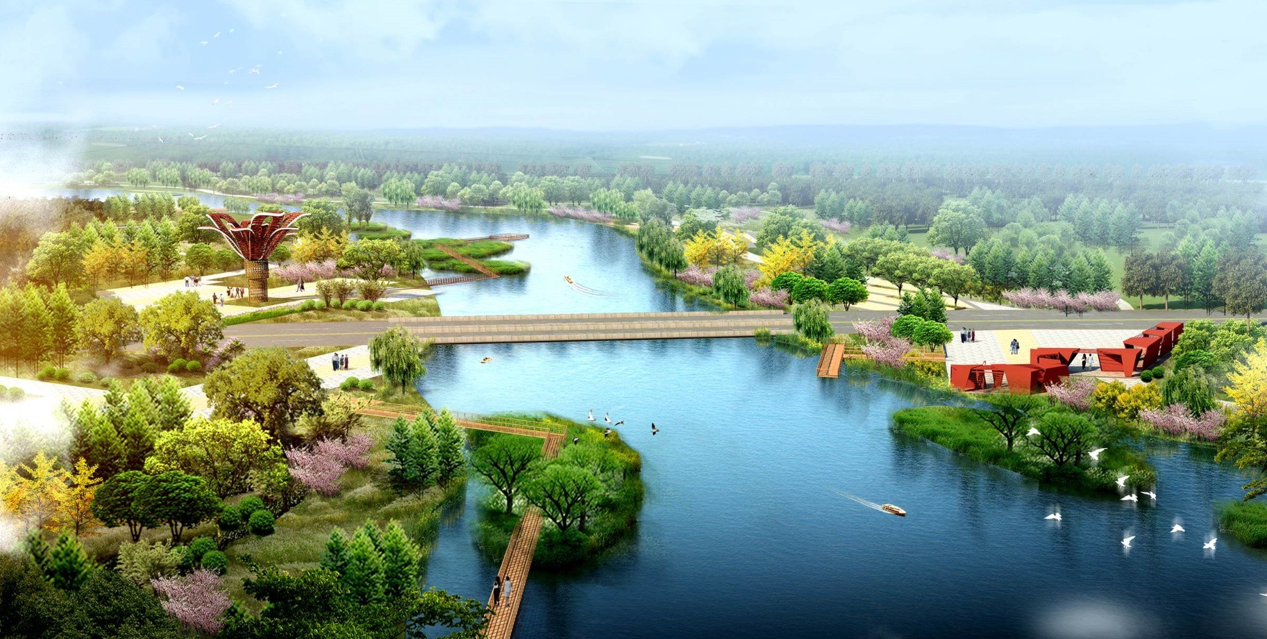 Artificial Wetland Planning and Construction