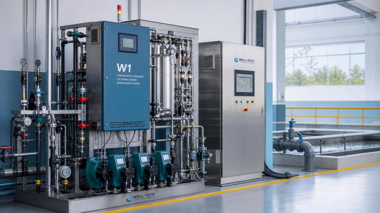 Long-Term Asset Maintenance Guide for W1 Type (Low Negative Pressure) Chlorine Dioxide Preparation Technology Systems