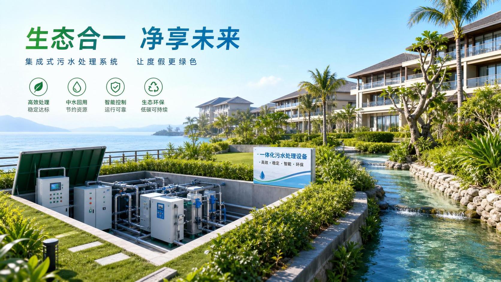 How to Choose Integrated Sewage Treatment Equipment for Hotels, Camps and Resorts