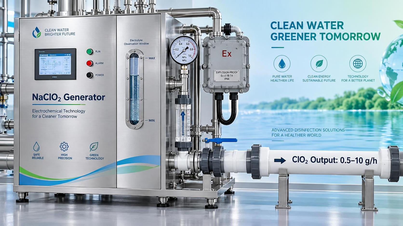 How Sodium Chlorite Generators Work: Electrochemical Generation, Feedstock Purity Requirements, and Output Stability Control