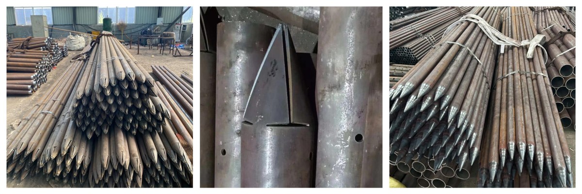 Grouting pipe