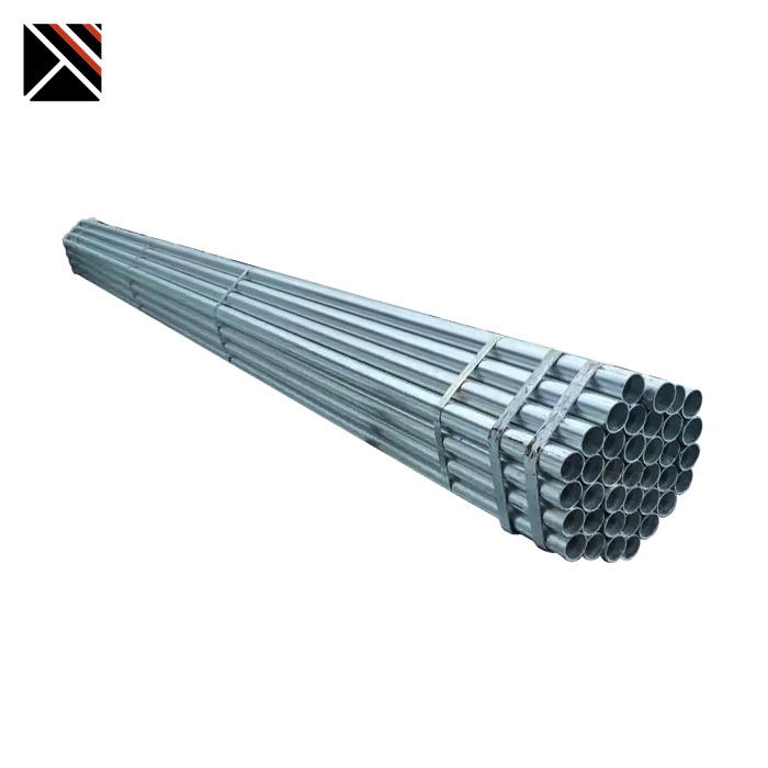 DX51D Galvanized Steel Round Pipe