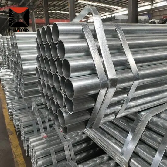 Q195 Galvanized Steel Round Pipe