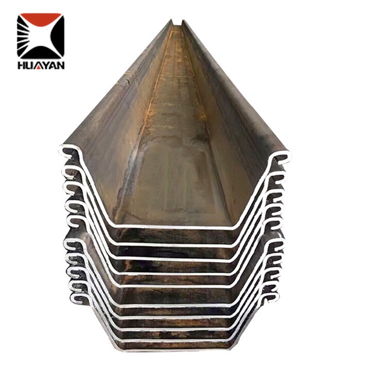 A53 Gr.A A656 Gr.50 U-Shaped Steel Sheet Pile