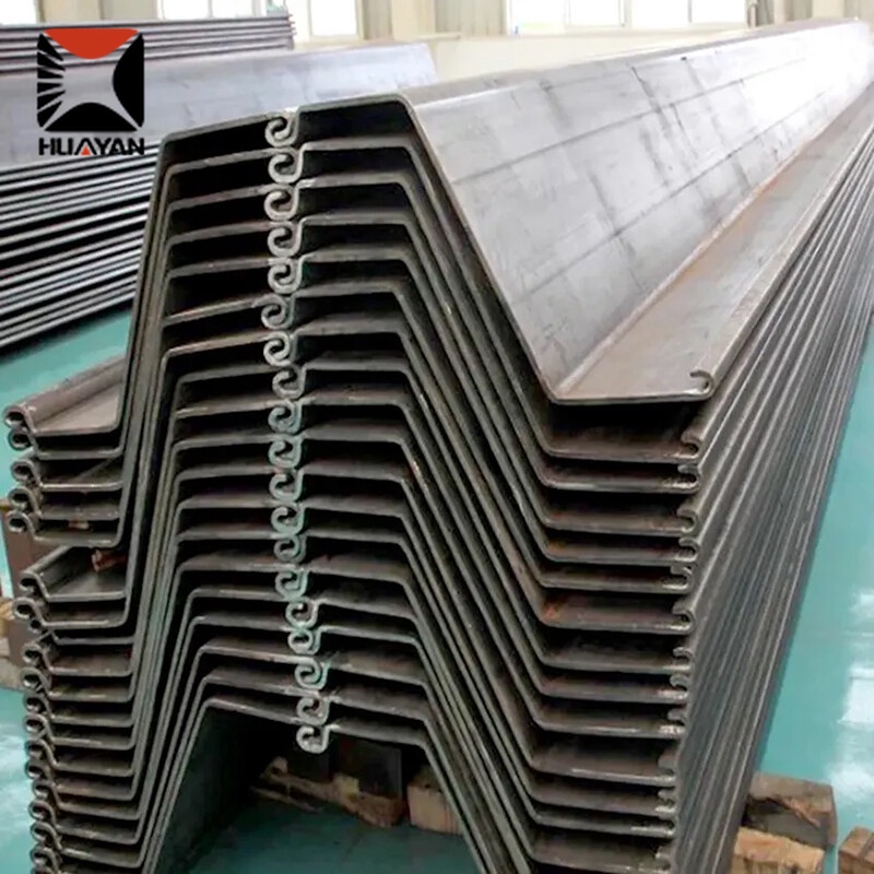 A53 Gr.A A656 Gr.50 U-Shaped Steel Sheet Pile