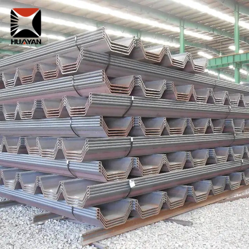 A53 Gr.A A656 Gr.50 U-Shaped Steel Sheet Pile