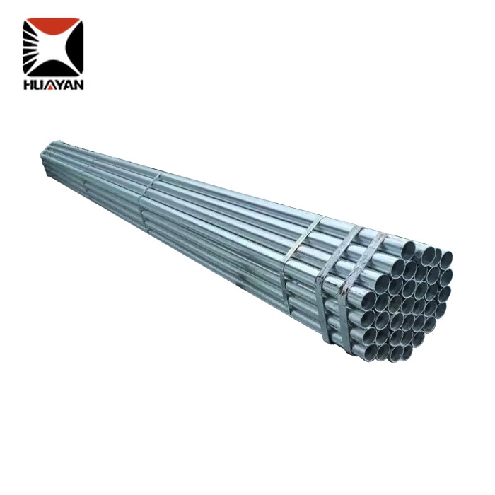 DX51D Galvanized Steel Round Pipe