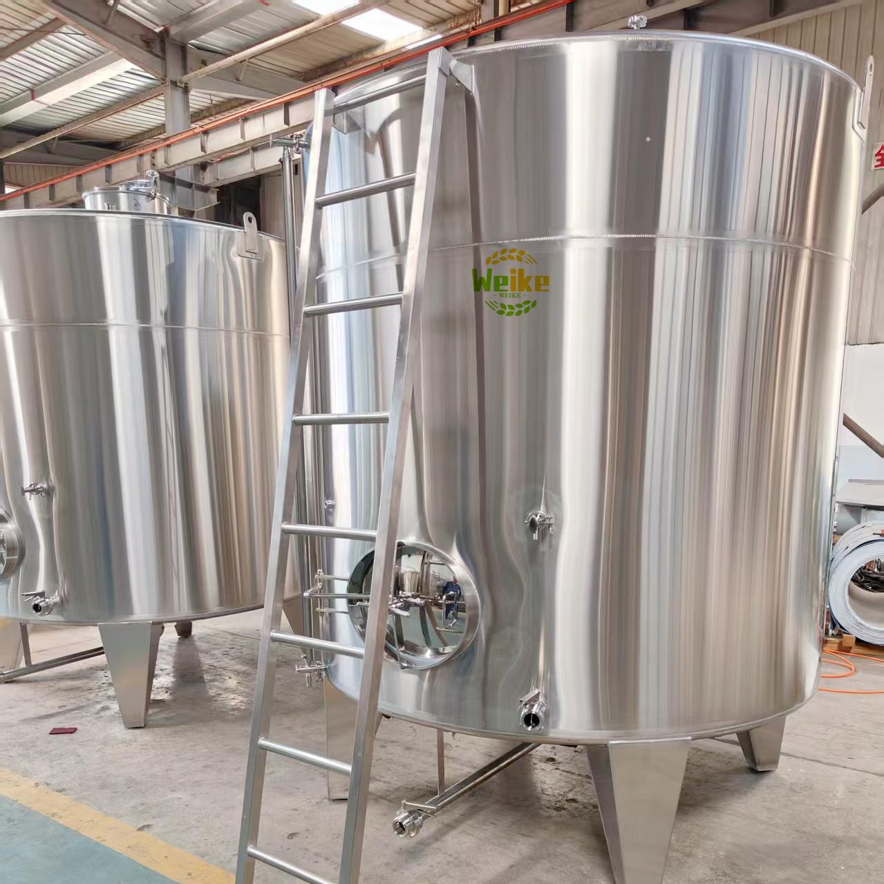 Cuves à alcool en acier inoxydable