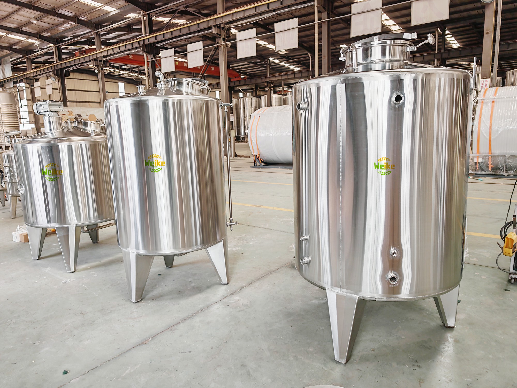 Tanques de frutas 500L