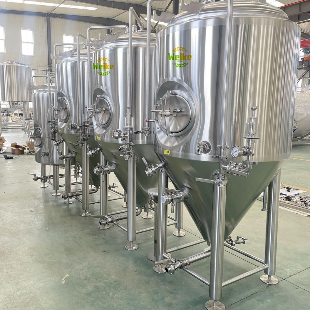 fermentatore conico per birra in acciaio inossidabile