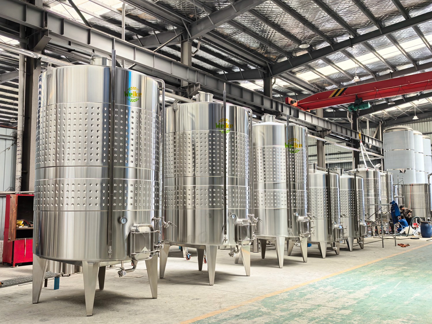 Serbatoi per vino da 10T: Rischi igienici da esaminare prima dell'approvazione finale