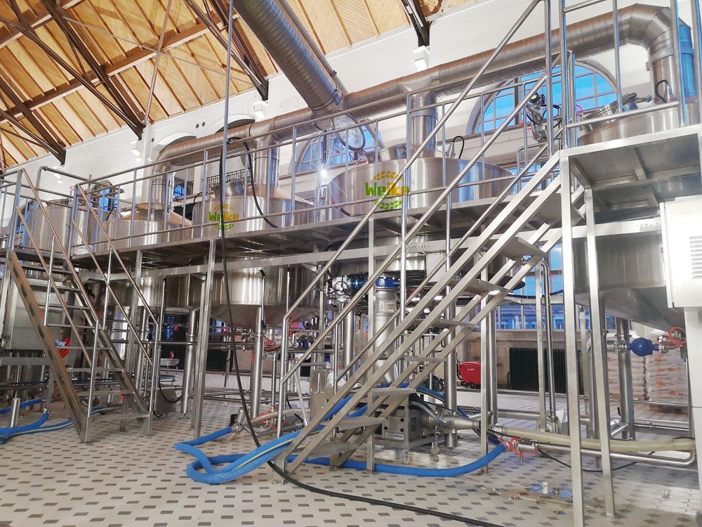 工業用ビール醸造設備