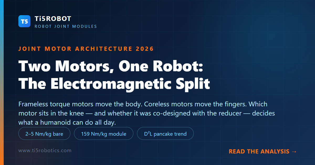 Dos motores, un robot: la diferencia electromagnética entre el cuerpo humanoide y las manos