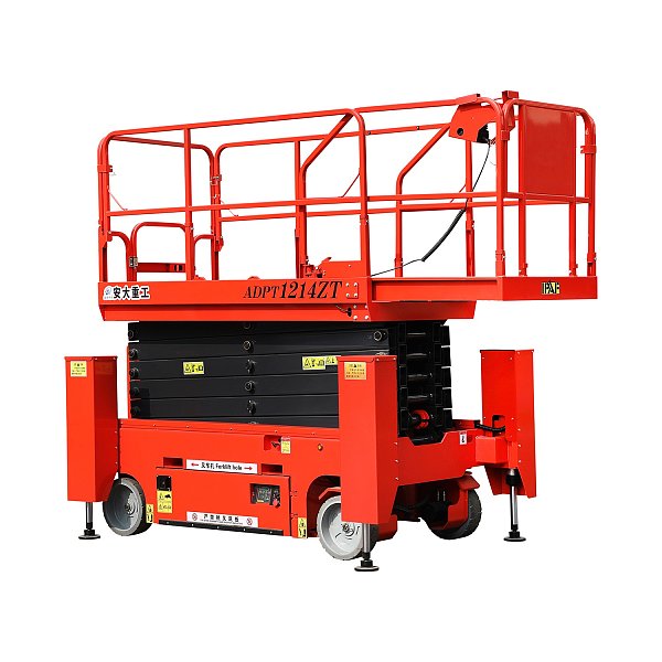 Tijera elevadora eléctrica autopropulsada