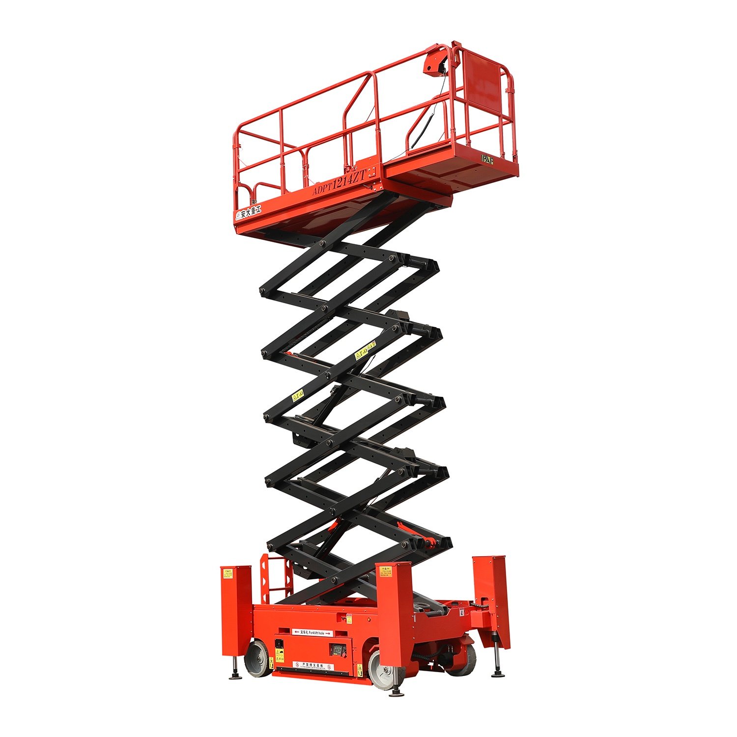 Tijera elevadora eléctrica autopropulsada