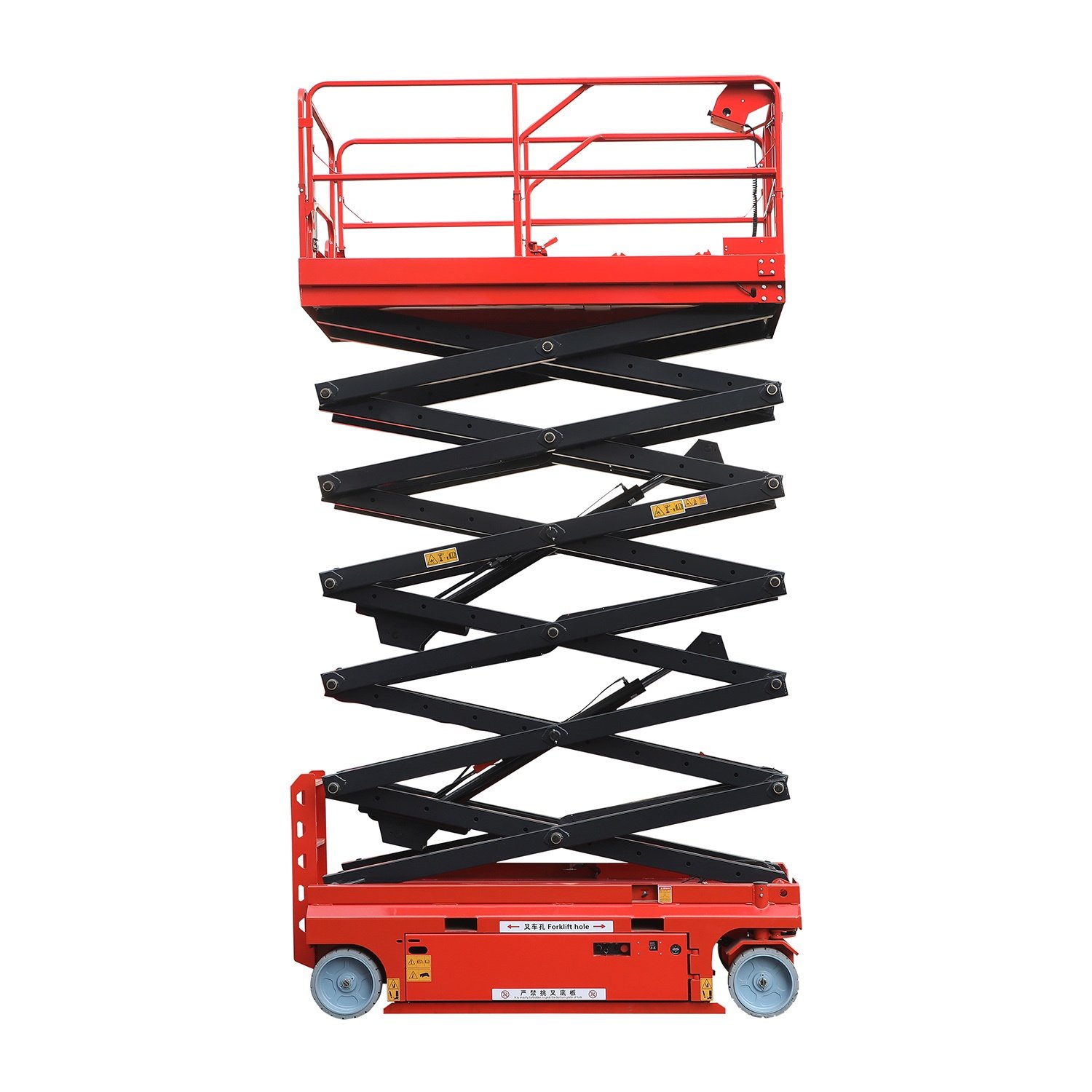 Tijera elevadora eléctrica autopropulsada