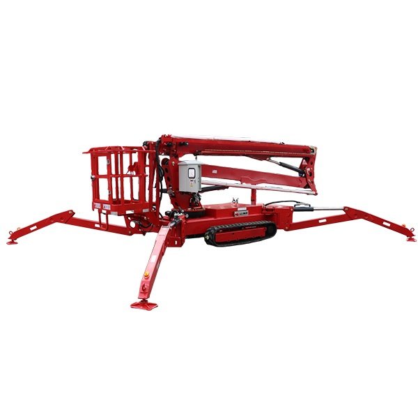 Plataforma elevadora articulada sobre orugas