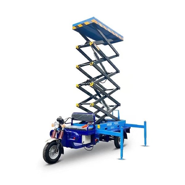 Plataforma elevadora de tijera montada en vehículo