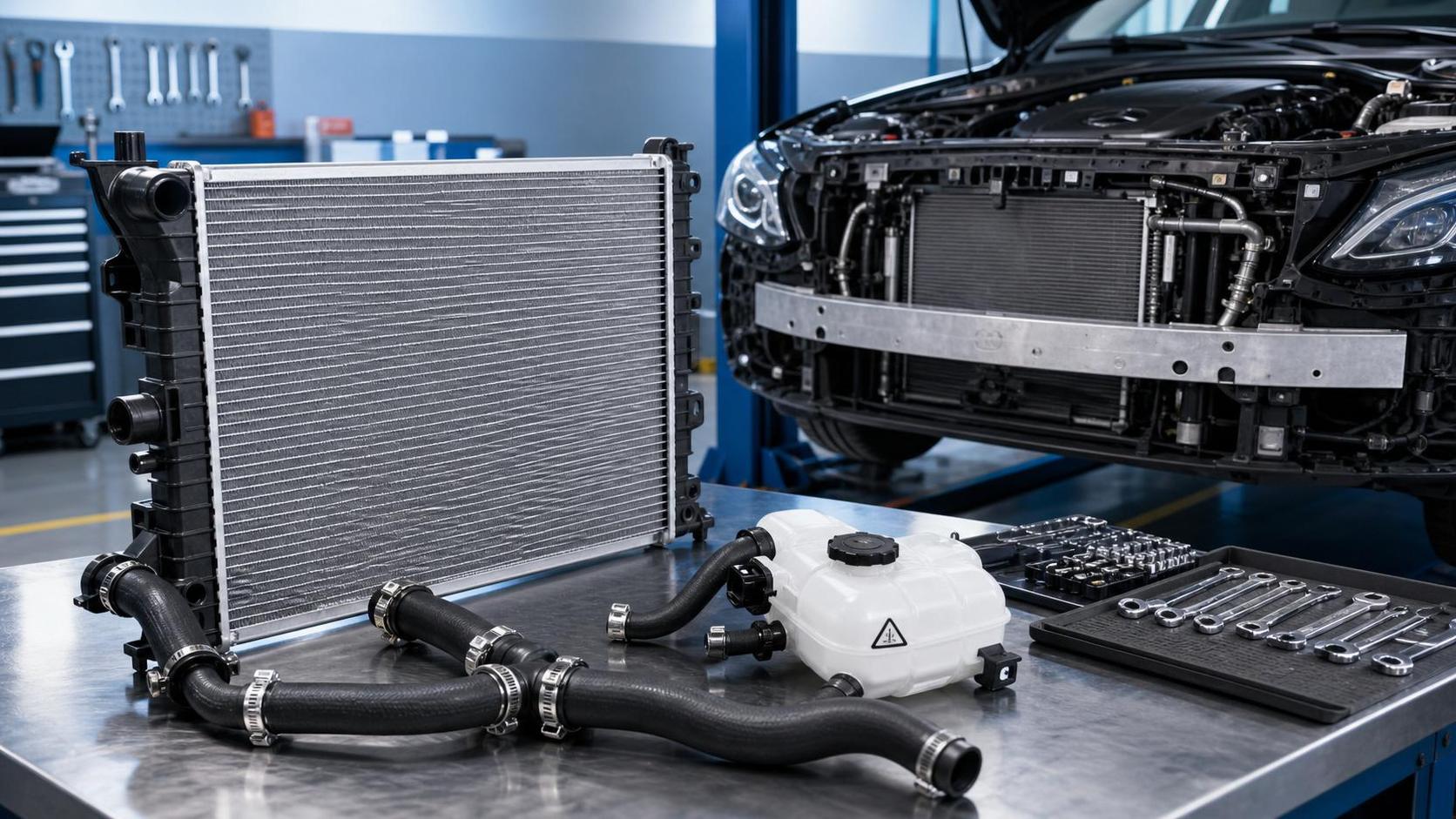 Costes de reemplazo del radiador Mercedes: piezas, mano de obra y consideraciones sobre el tiempo de inactividad Costes de reemplazo del radiador Mercedes: piezas, mano de obra y consideraciones sobre el tiempo de inactividad