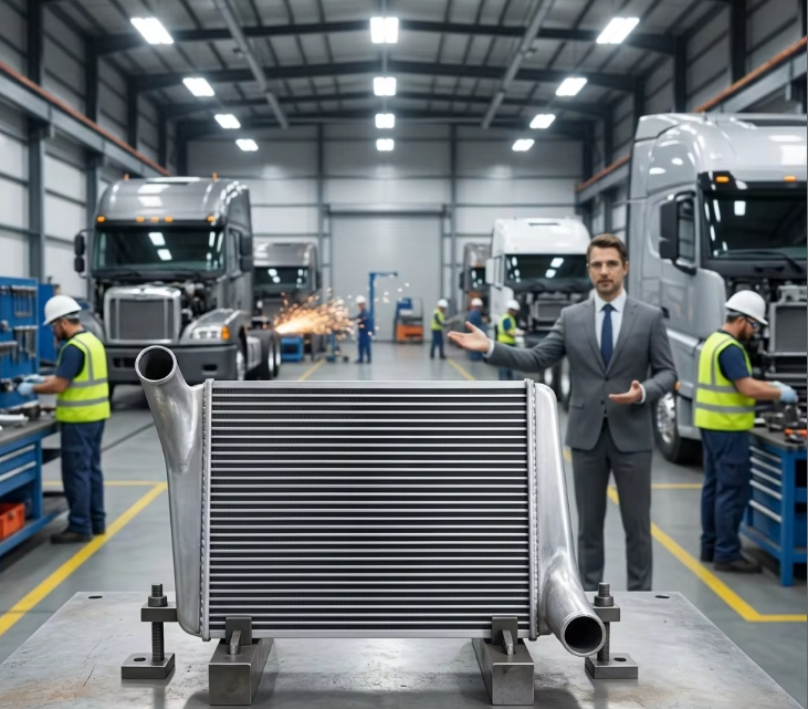 INTERCOOLER PARA CAMIÓN VOLVO NL10/NL12