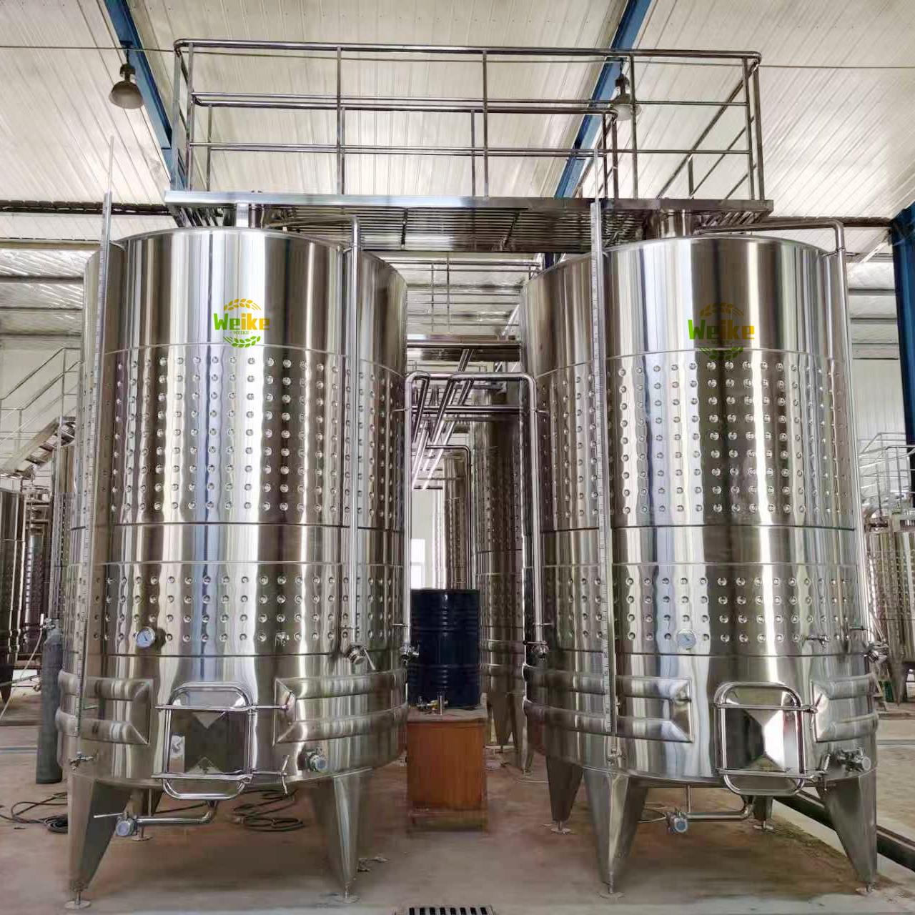 양조장용 맥주 발효 탱크에는 더 나은 냉각이 필요합니다