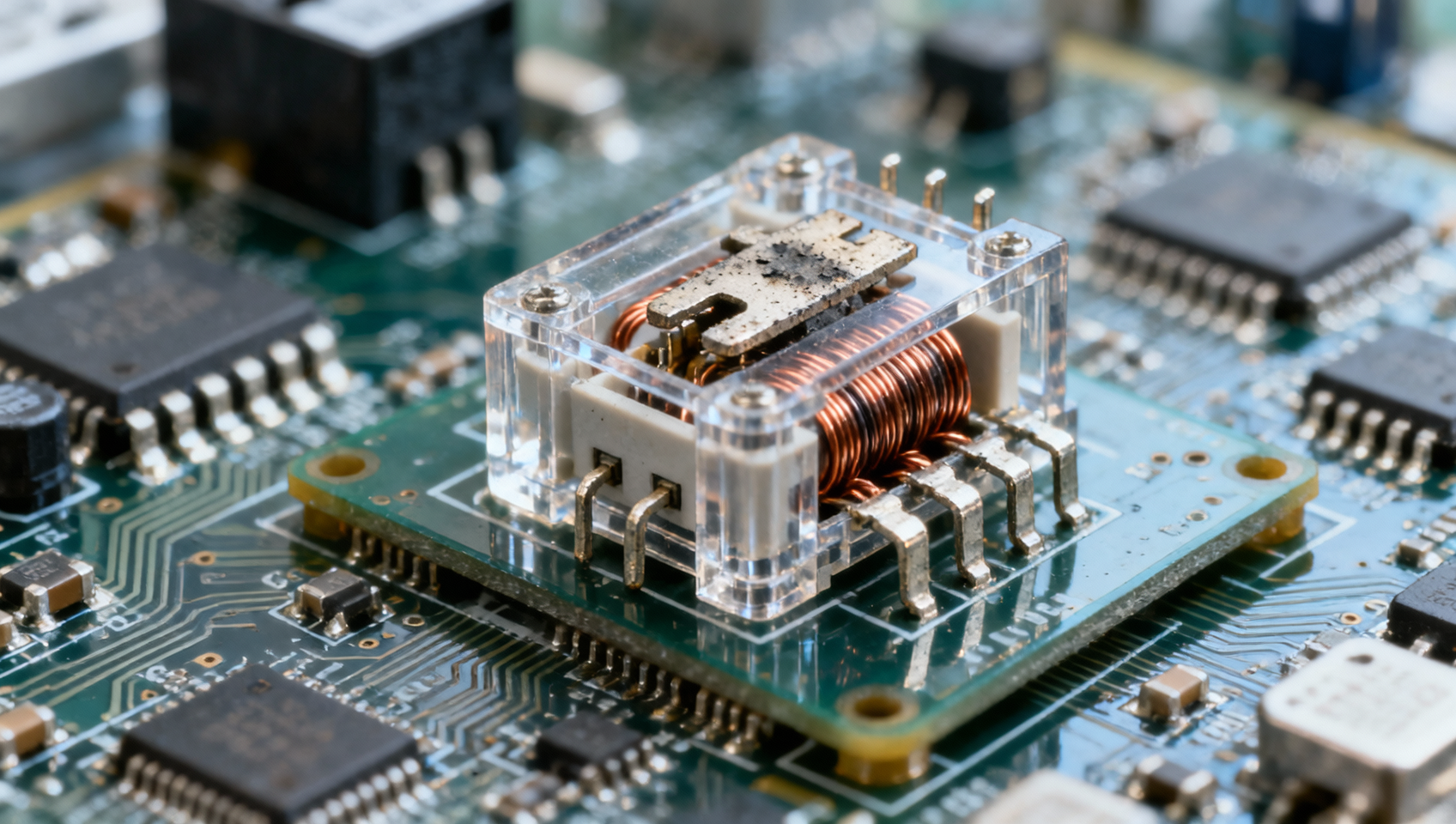 Relay switches with contact wear: repair or replace?
