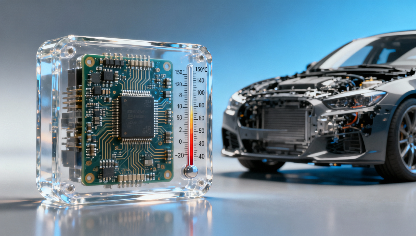 Can epoxy potting withstand thermal cycling in automotive applications?
