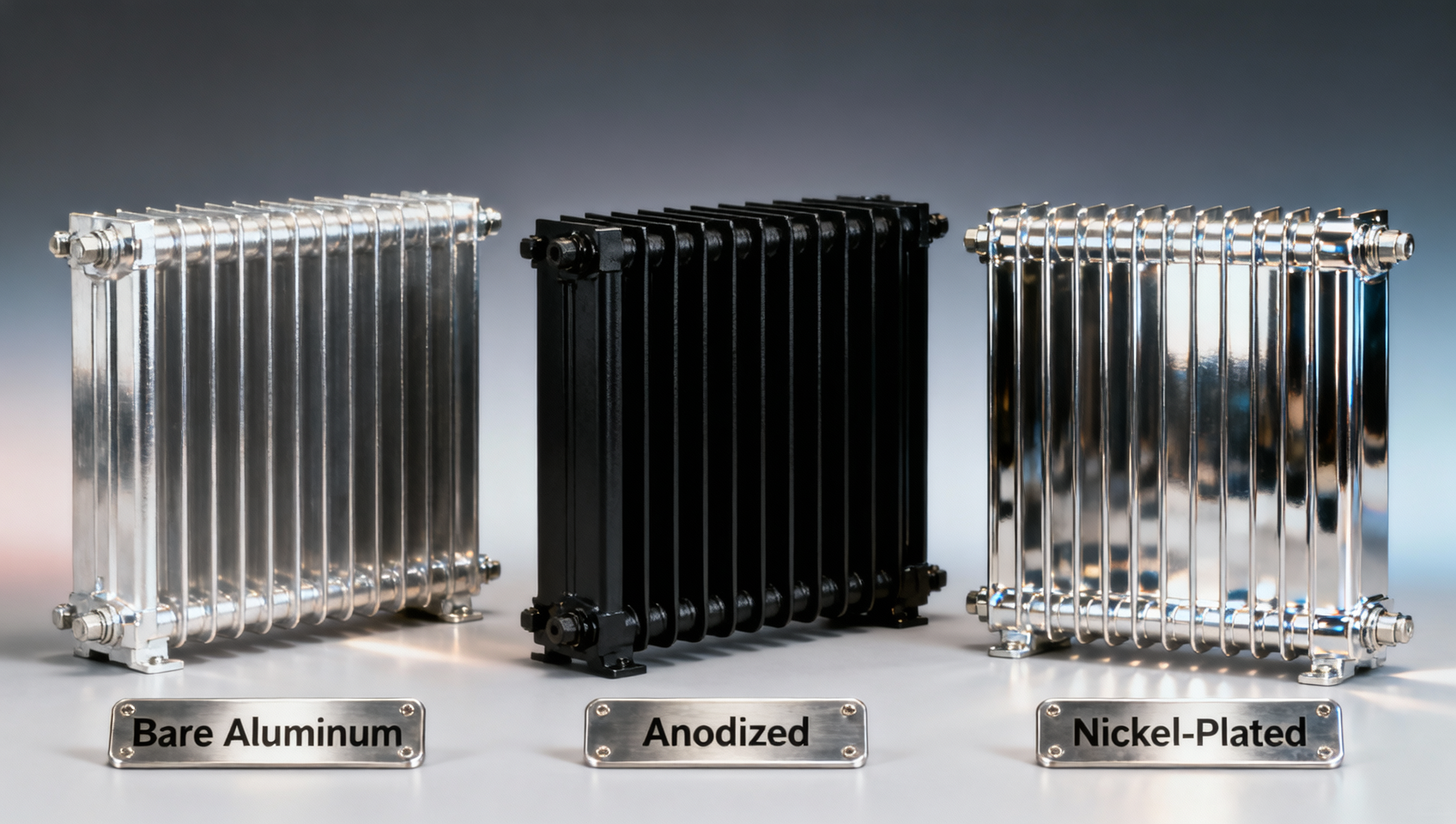 Heat Sink Surface Finish Options Compared