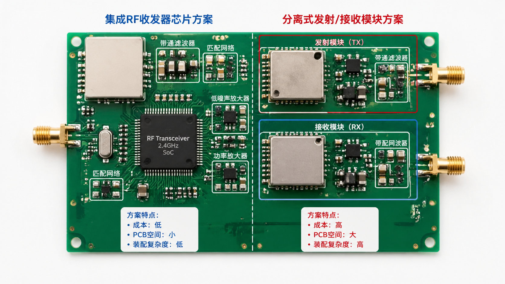 RF Transceiver or Separate Modules: Which Saves More RF Transceiver or Separate Modules: Which Saves More