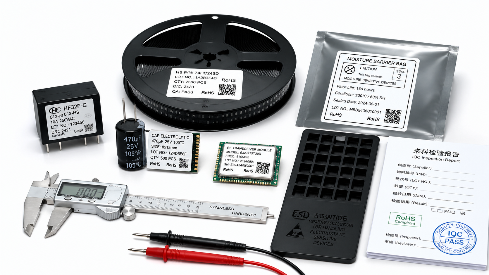 How to Audit Electronic Parts Before Incoming QC